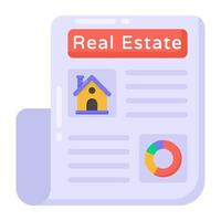 Estate Contract and Property vector