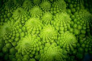 Romanesco the italian green cauliflower photo