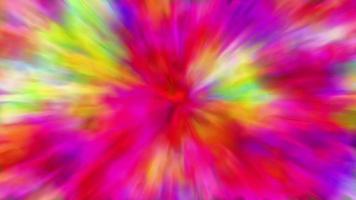 Psychedelic Tie and Dye Animated Background Colors video