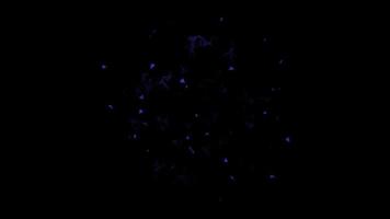 Green, Blue, Yellow, Orange and Red Shock Wave Liquid Explosion Effect video
