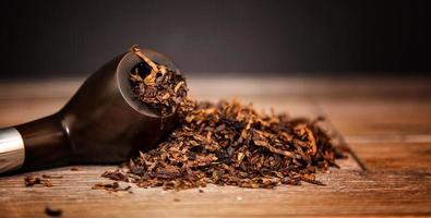 Unhealthy Addiction Nicotine Tobacco Pipe Cigar