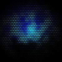 Dark BLUE vector backdrop with dots.