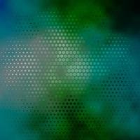 Light Blue, Green vector texture with disks.