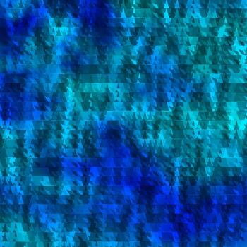 patrón de vector azul claro con líneas, triángulos.