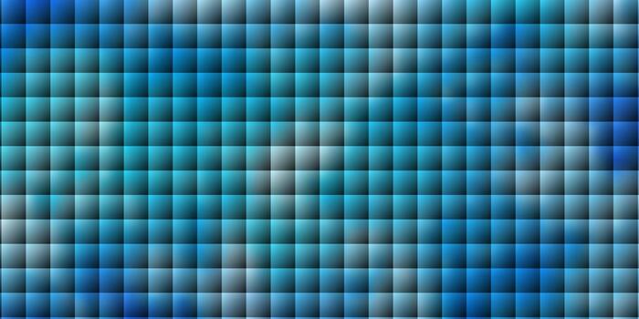 textura de vector azul claro en estilo rectangular.
