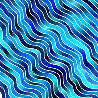 Light BLUE vector background with lines.
