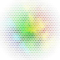 Light Multicolor vector background with spots.