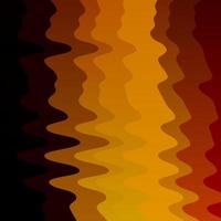 Dark Orange vector background with curves.