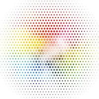 Light Multicolor vector backdrop with dots.