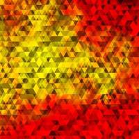 Light Orange vector texture with lines, triangles.