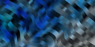 Light BLUE vector background with curved lines.