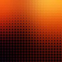 Dark Orange vector backdrop with dots.