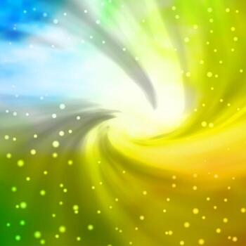 Light Multicolor vector pattern with abstract stars.