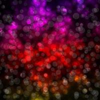 Dark Pink, Yellow vector background with bubbles.