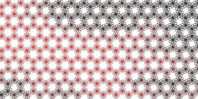 Light Red vector background with lines.