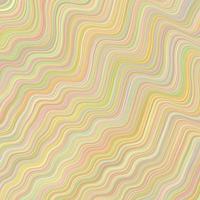 Light Yellow vector pattern with curved lines.