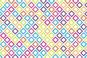 Colorful Geometric Rhombus Seamless Pattern vector