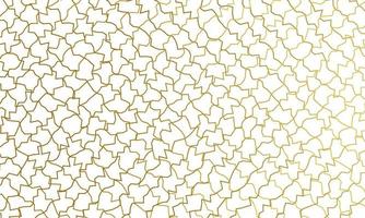 Modern Golden Mosaic Lines Pattern vector