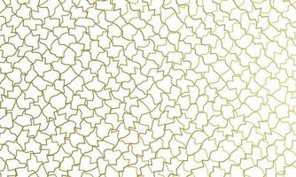 Modern Golden Mosaic Lines Pattern vector