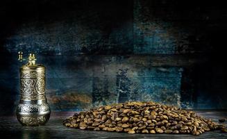 granos de café tostados naturales foto