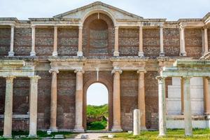 antiguo lugar de turismo histórico sardes foto