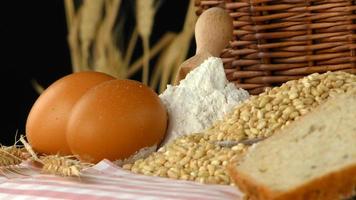 Delicious Fresh Bread Food Concept photo