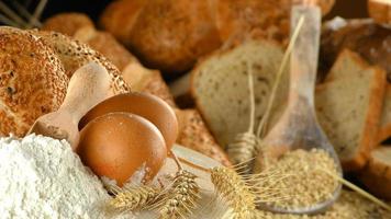 Delicious Fresh Bread Food Concept photo