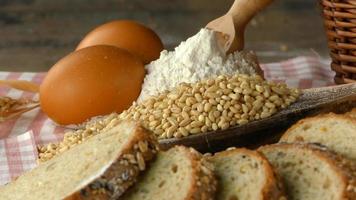 Delicious Fresh Bread Food Concept photo