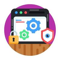 Web Secure Monitoring vector