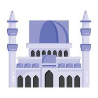 Mosque Dome Building vector