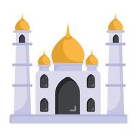 Mosque Dome Building vector