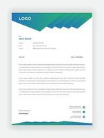 Letterhead Design For Your Business Vector Template Design