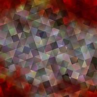 diseño de vector rojo claro con rectángulos, triángulos.