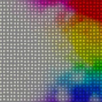 Fondo de vector multicolor claro con rectángulos.