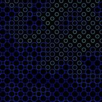 Dark BLUE vector pattern with spheres.