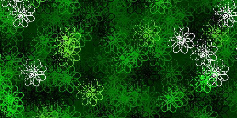 Light Green vector layout with curves.