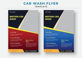 Car Wash Flyer Templates, Car sale flyer vector