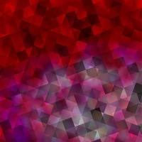 Light Red vector texture with poly style with cubes.