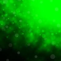 Light Green vector texture with circles.