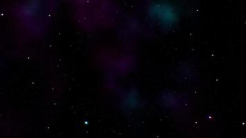 fondo oscuro del espacio cósmico de la nebulosa video