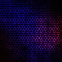 Dark Blue, Red vector background with polygonal style.