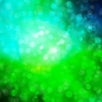 Light Green vector backdrop with circles.