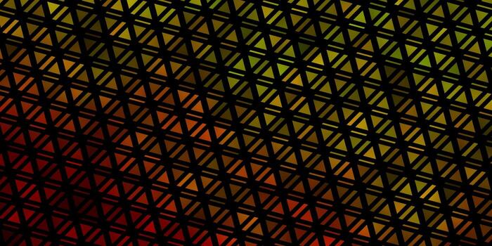 Light Green, Red vector layout with lines, triangles.