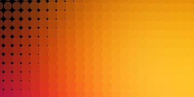 Light Orange vector backdrop with dots.