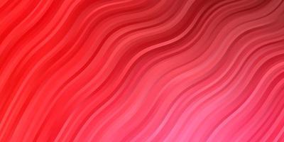 Light Red vector background with wry lines.