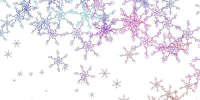 Light Blue, Red vector pattern with lines.