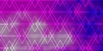 Light Purple vector background with polygonal style.