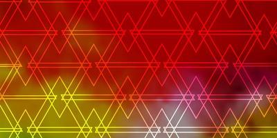 Light Multicolor vector texture with triangular style.