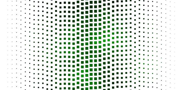 Light Green vector pattern in square style.