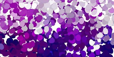 Light purple vector pattern with abstract shapes.